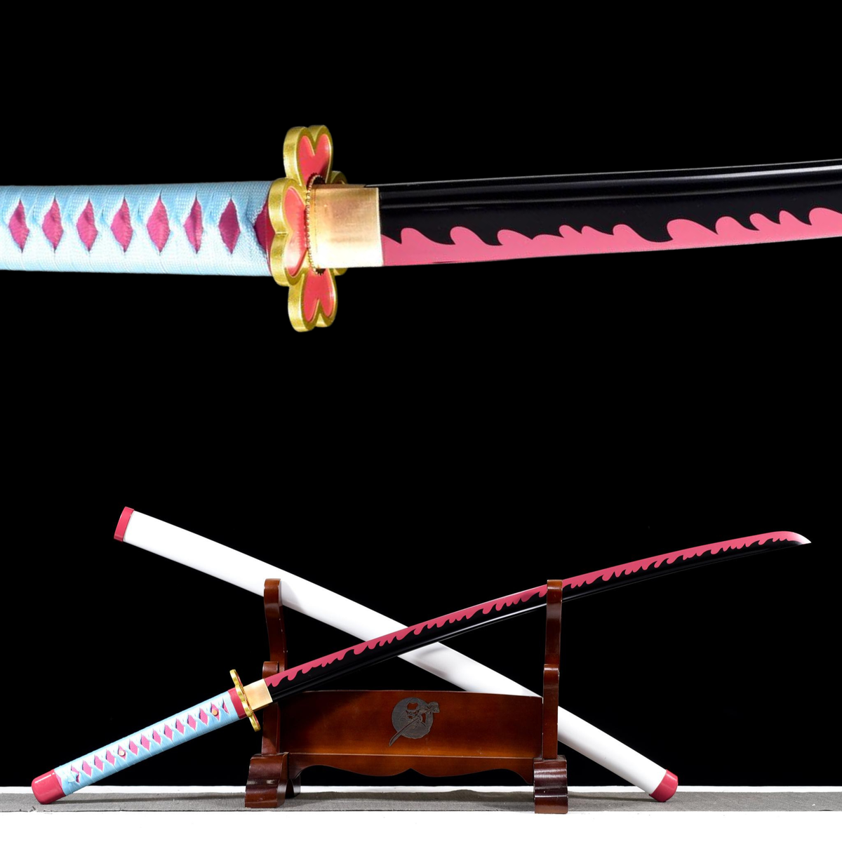 Mitsuri Kanroji Katana – Demon Slayer-Inspired Replica, 1060 Steel – view 1
