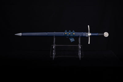 Lion Azur Medieval-Style Sword (Espadon) – Spring Steel – view 3