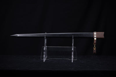 Ravenfang Espadon Sword – 5160 Steel Medieval Bastard Sword – view 3
