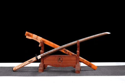 Sabaku 砂漠 Katana – Brown Manganese Steel Blade – view 3