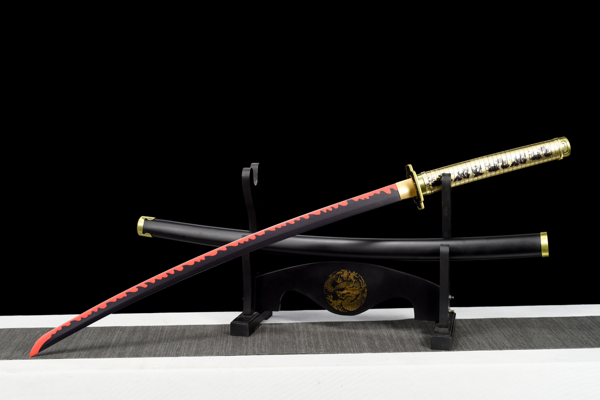 Yoriichi Tsugikuni Katana – 1060 Carbon Steel – view 4