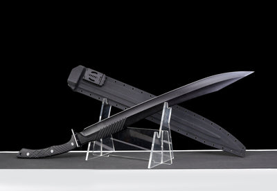 Black Leviathan Sword (Limited Edition) — 80CrV2 Steel – view 1