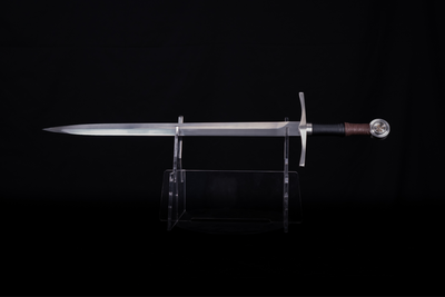 Black Hawthorn Bastard Sword – Spring Steel, Grey Blade – view 5