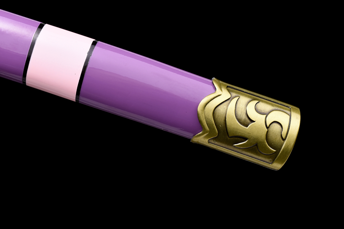Nidai Kitetsu Katana, One Piece-Inspired Replica (1060 Steel) – view 11
