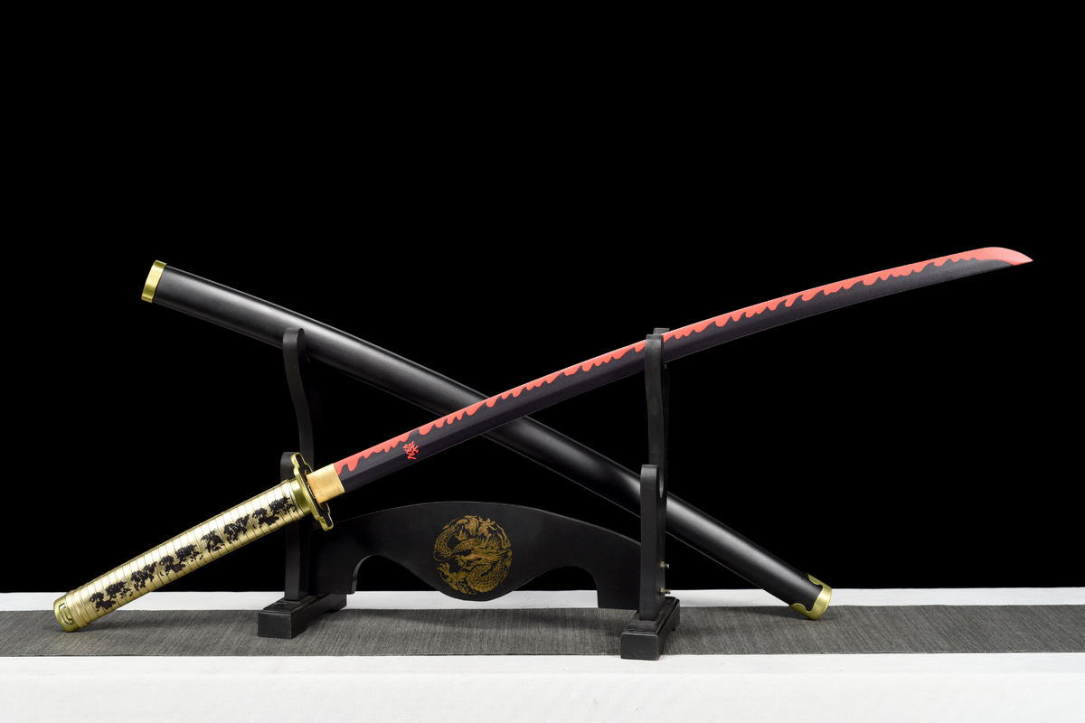 Yoriichi Tsugikuni Katana – 1060 Carbon Steel – view 6
