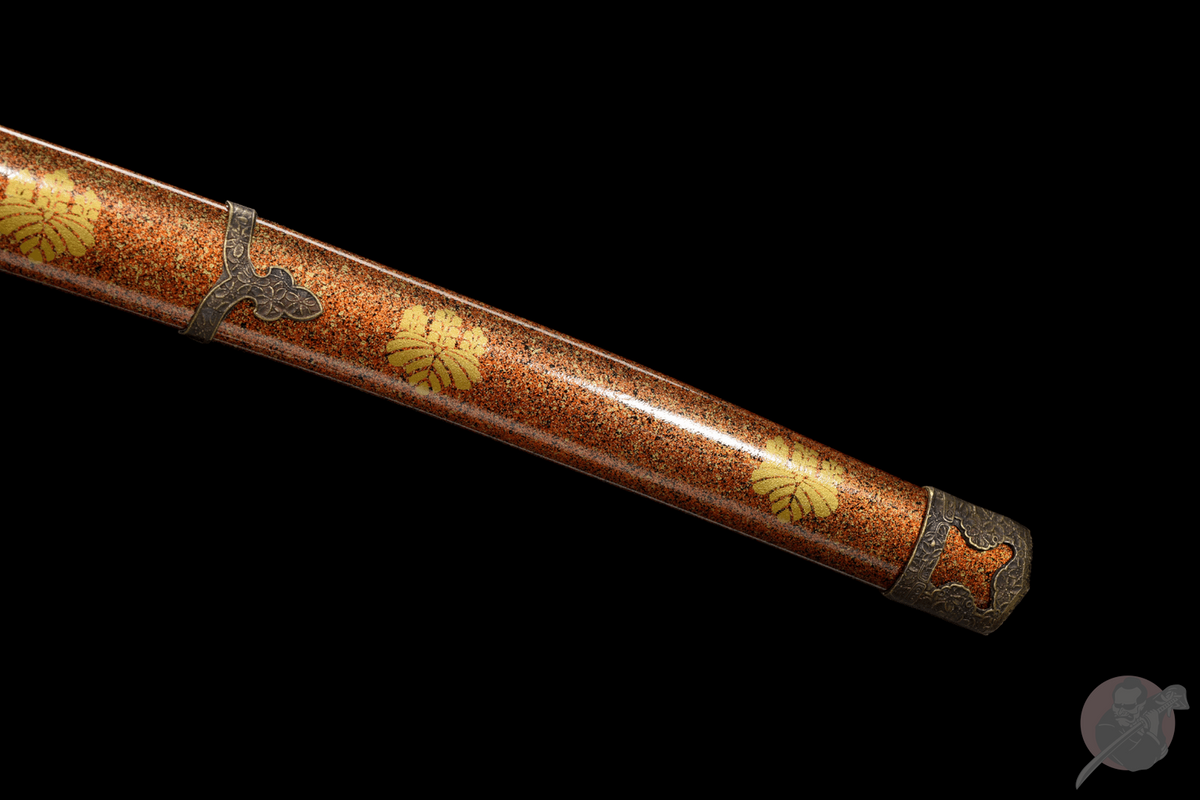 Toyotomi 豊臣氏 Katana – T10 Steel, Hamon & Bo-hi, Clan Motif Saya – view 17