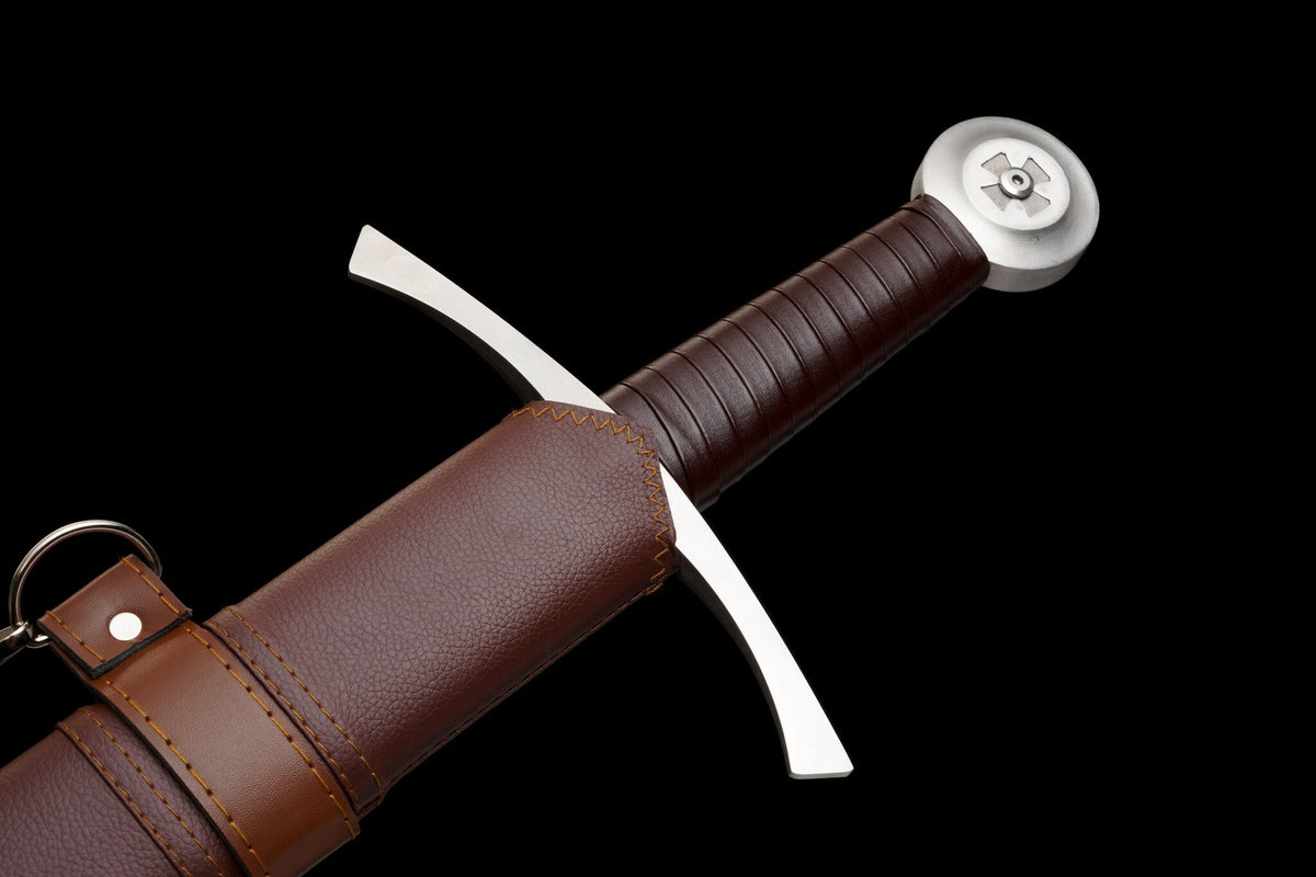 Iron Crown Longsword – Knightly Arming Sword – view 17