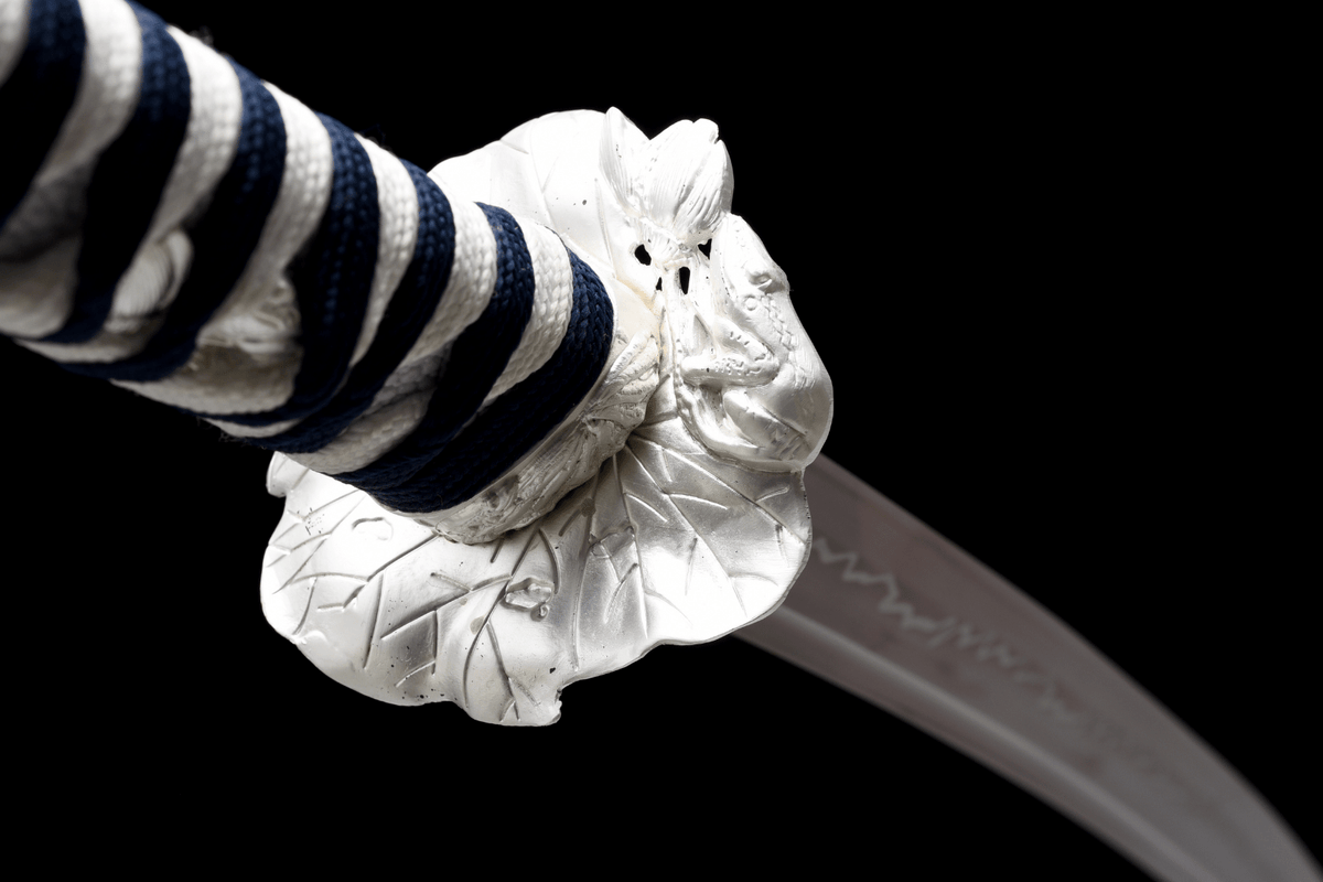 Dairiseki 大理石 Katana, Red Manganese Steel – view 5