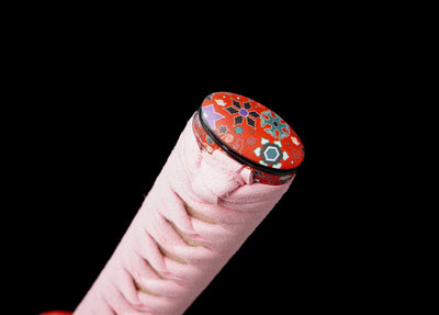 Katana Hanami 花見 – T10 Steel, Snow-white Sakura Saya – view 19