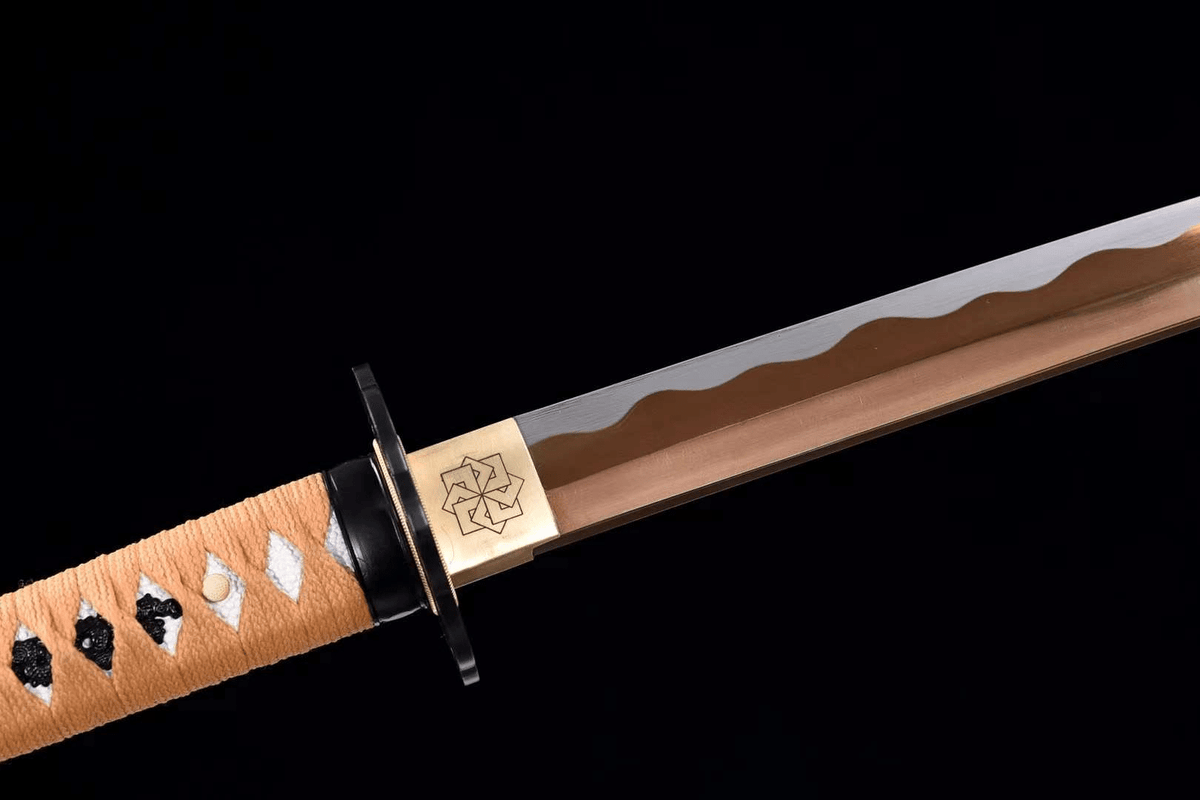 Sabaku 砂漠 Katana – Brown Manganese Steel Blade – view 7