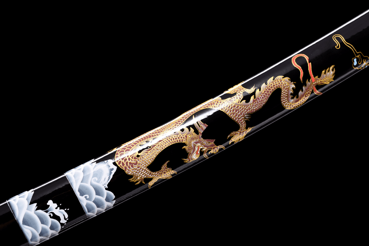 Nami 波 Katana, T10 Steel with Hamon – view 15