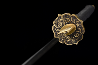 Nara 楢 Katana, T10 Steel with Hamon and Bo-hi – view 10