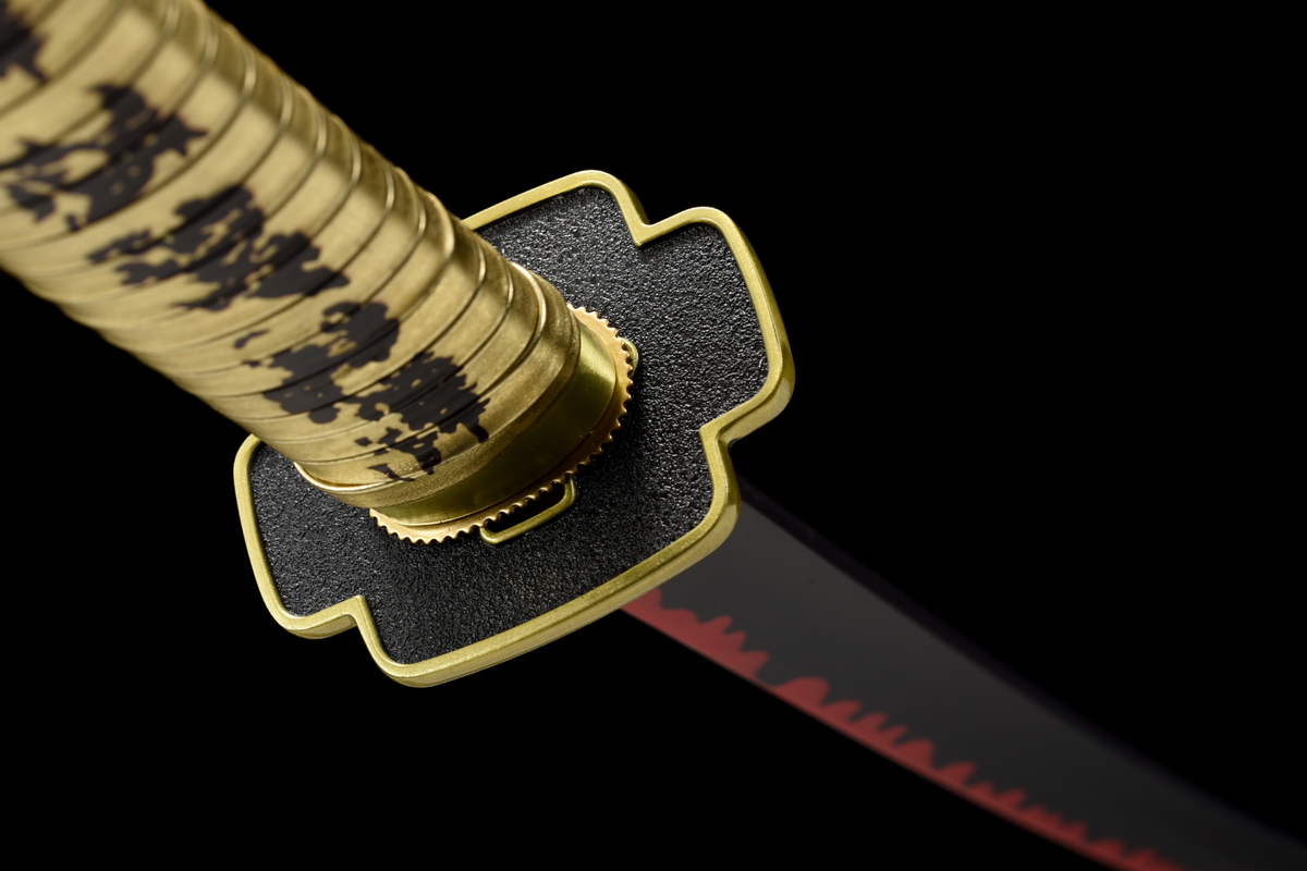 Yoriichi Tsugikuni Katana – 1060 Carbon Steel – view 10