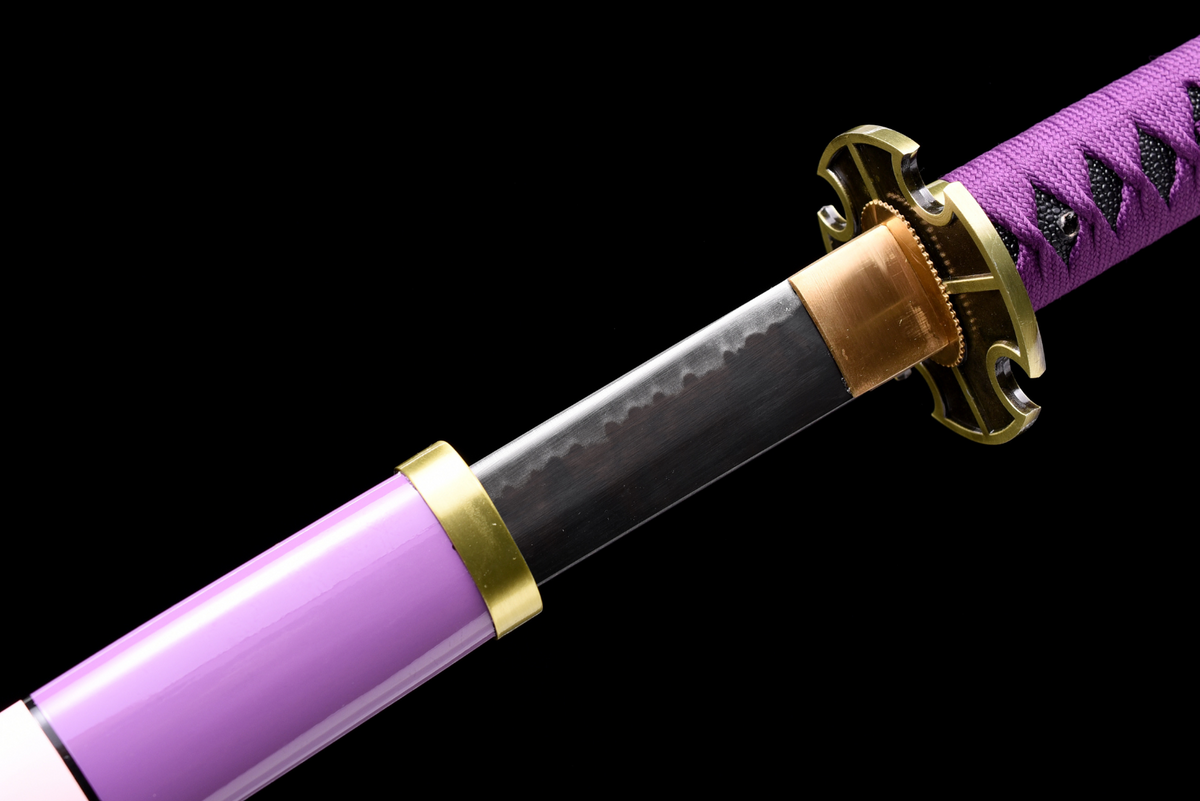 Nidai Kitetsu Katana, One Piece-Inspired Replica (1060 Steel) – view 5