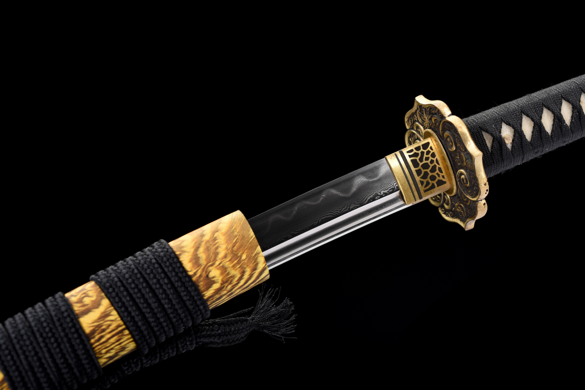 Nara 楢 Katana, T10 Steel with Hamon and Bo-hi – view 8
