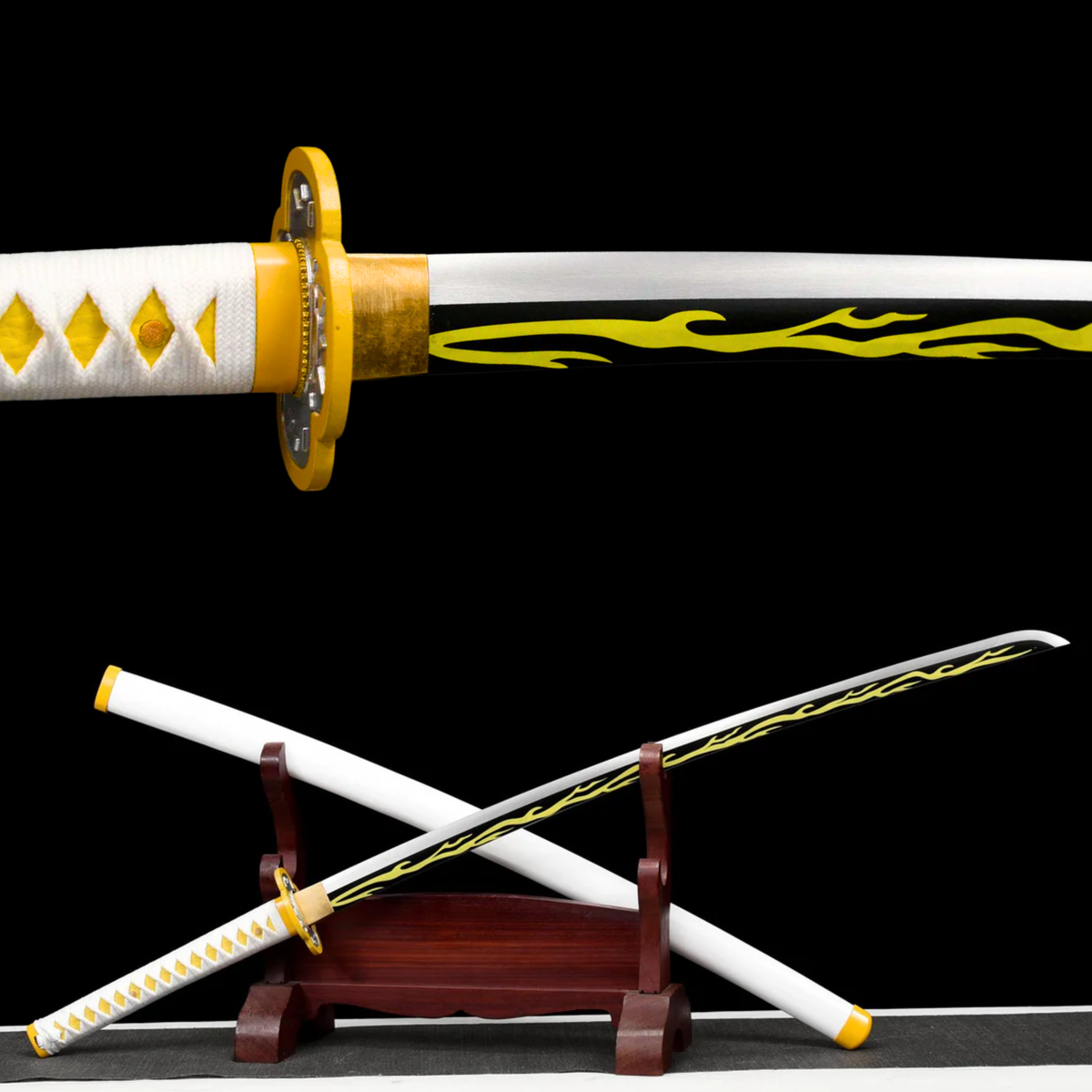 Zenitsu Katana — Demon Slayer-Inspired Replica, 1060 Steel – view 1