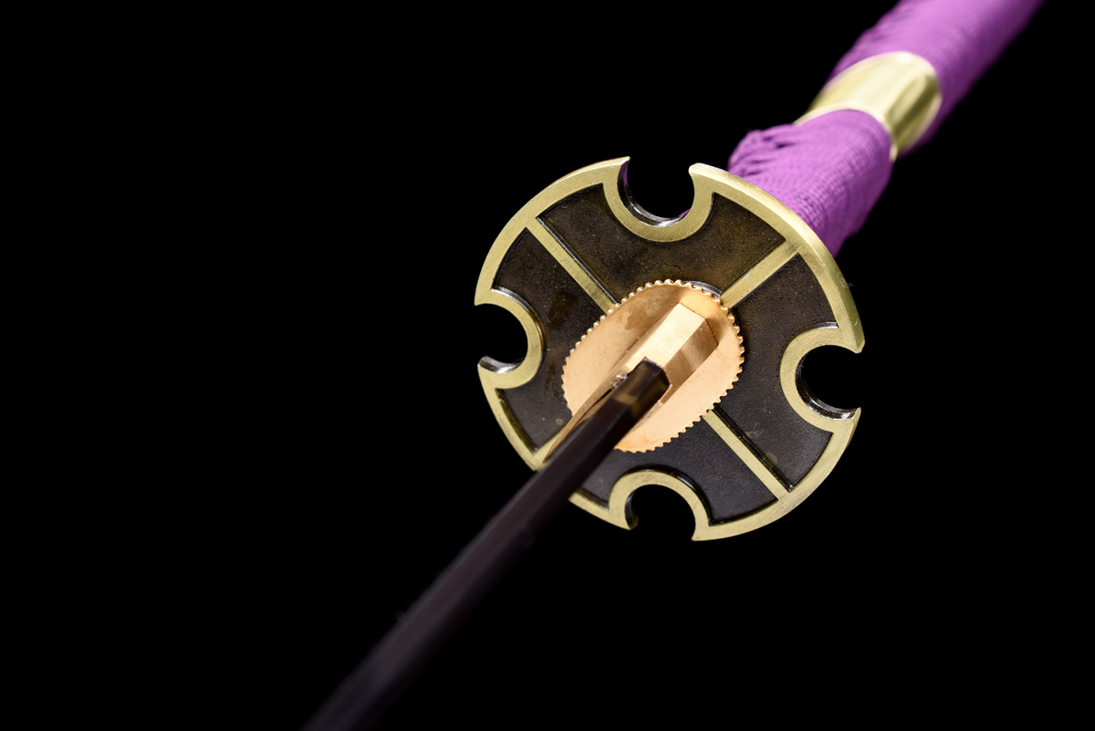 Nidai Kitetsu Katana, One Piece-Inspired Replica (1060 Steel) – view 6