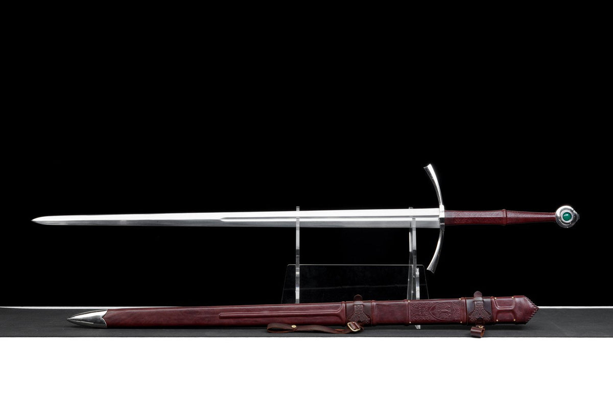 Templar Medieval Sword – 65 Manganese Steel – view 1
