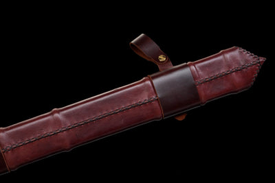 Templar Medieval Sword – 65 Manganese Steel – view 8