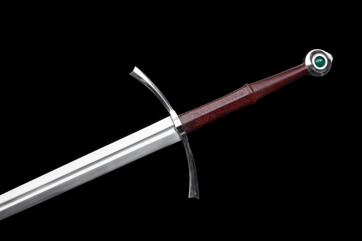 Templar Medieval Sword – 65 Manganese Steel – view 12