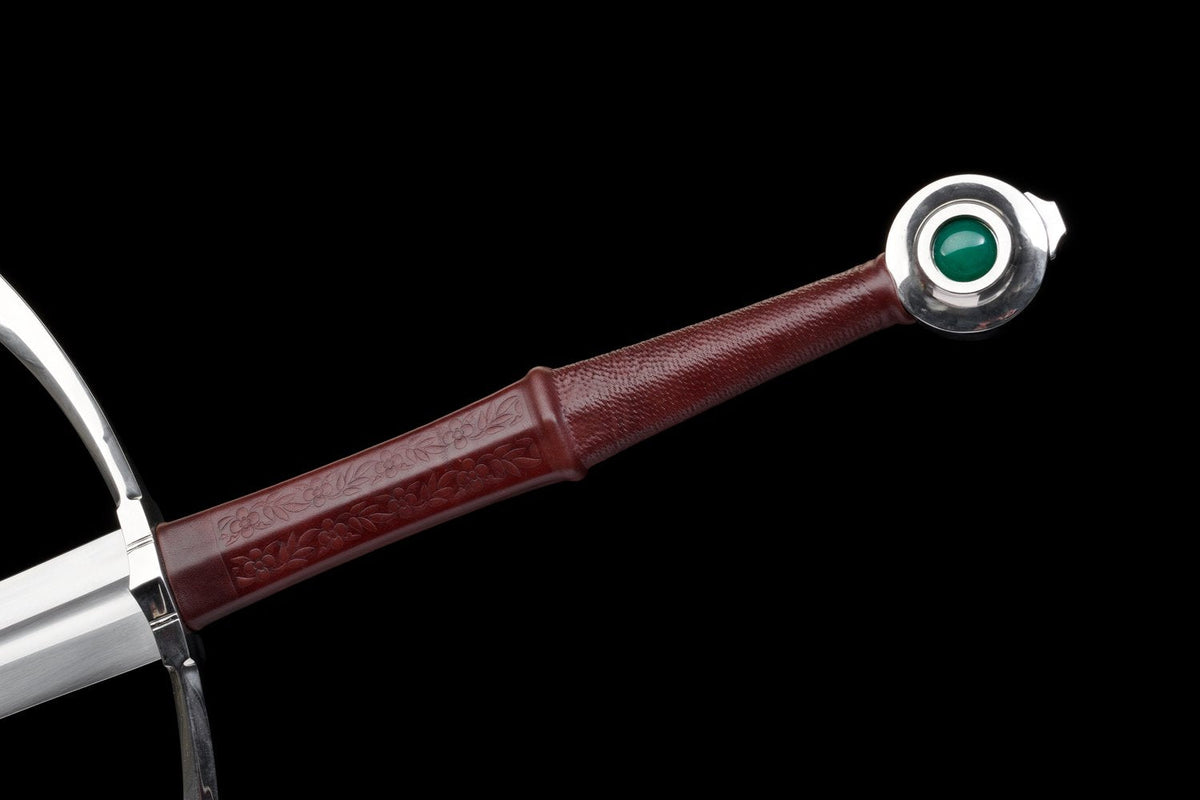 Templar Medieval Sword – 65 Manganese Steel – view 17
