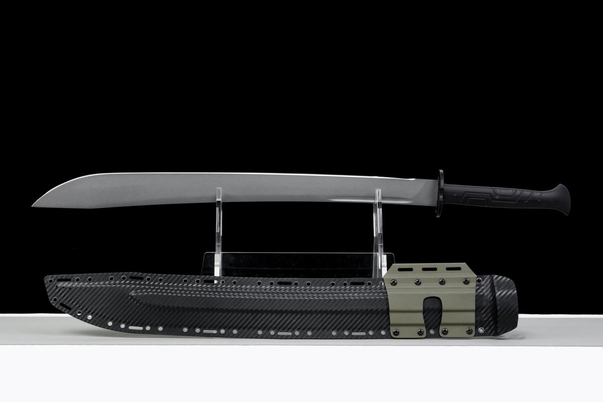 Sand Viper Sword – 9SiCr Steel, G10 Handle, Kydex Sheath – view 3