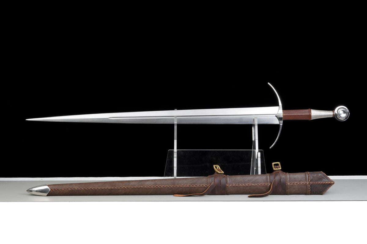 Ironcrest Longsword – Medieval European Sword, Carbon Steel – view 1