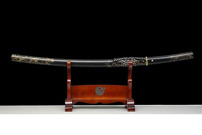 Ghost of Yōtei-Inspired Katana — Golden Night, 1095 Steel – view 2