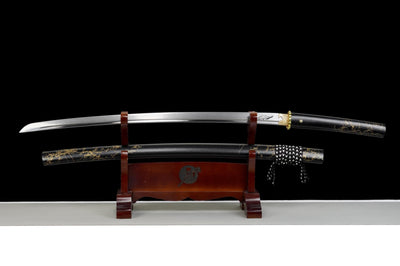Ghost of Yōtei-Inspired Katana — Golden Night, 1095 Steel – view 1