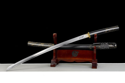 Ghost of Yōtei-Inspired Katana — Golden Night, 1095 Steel – view 3