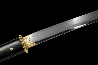 Ghost of Yōtei-Inspired Katana — Golden Night, 1095 Steel – view 10