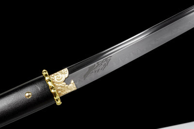 Ghost of Yōtei-Inspired Katana — Golden Night, 1095 Steel – view 11