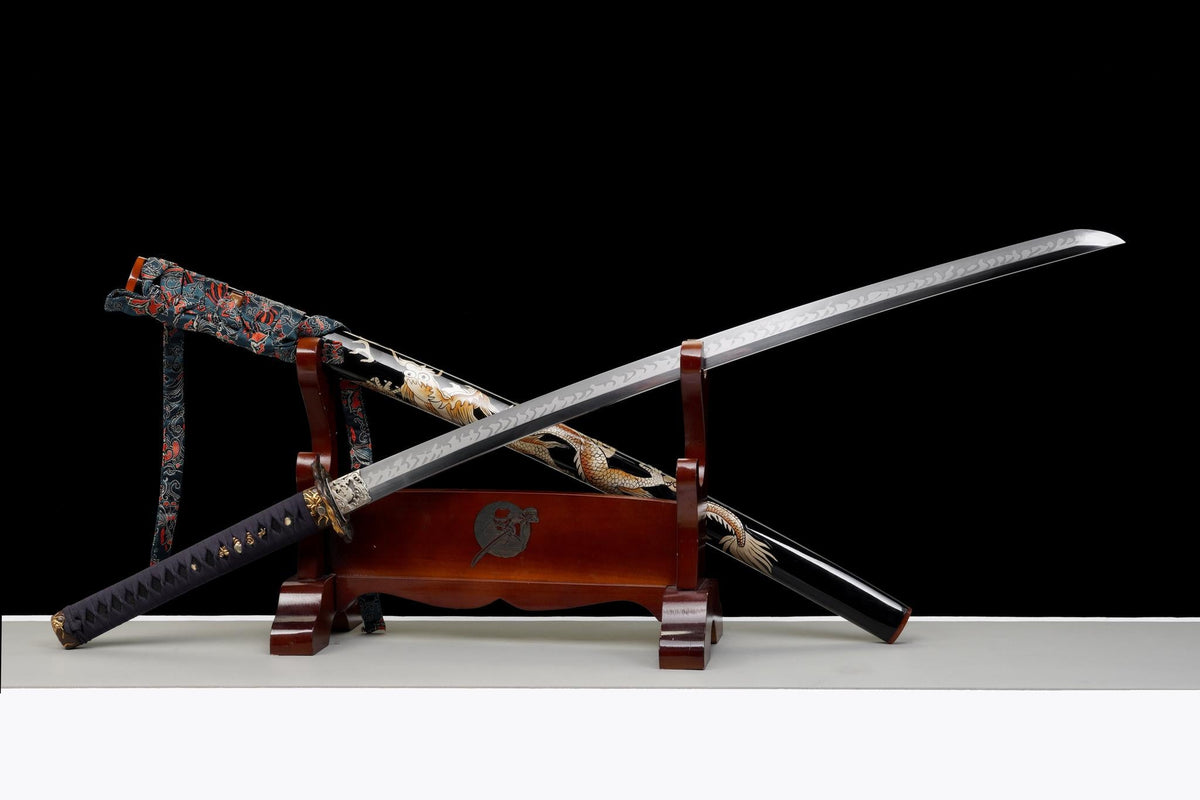 Ryūumi no Yaiba 龍海ノ刃 Katana – 1095 Carbon Steel – view 4