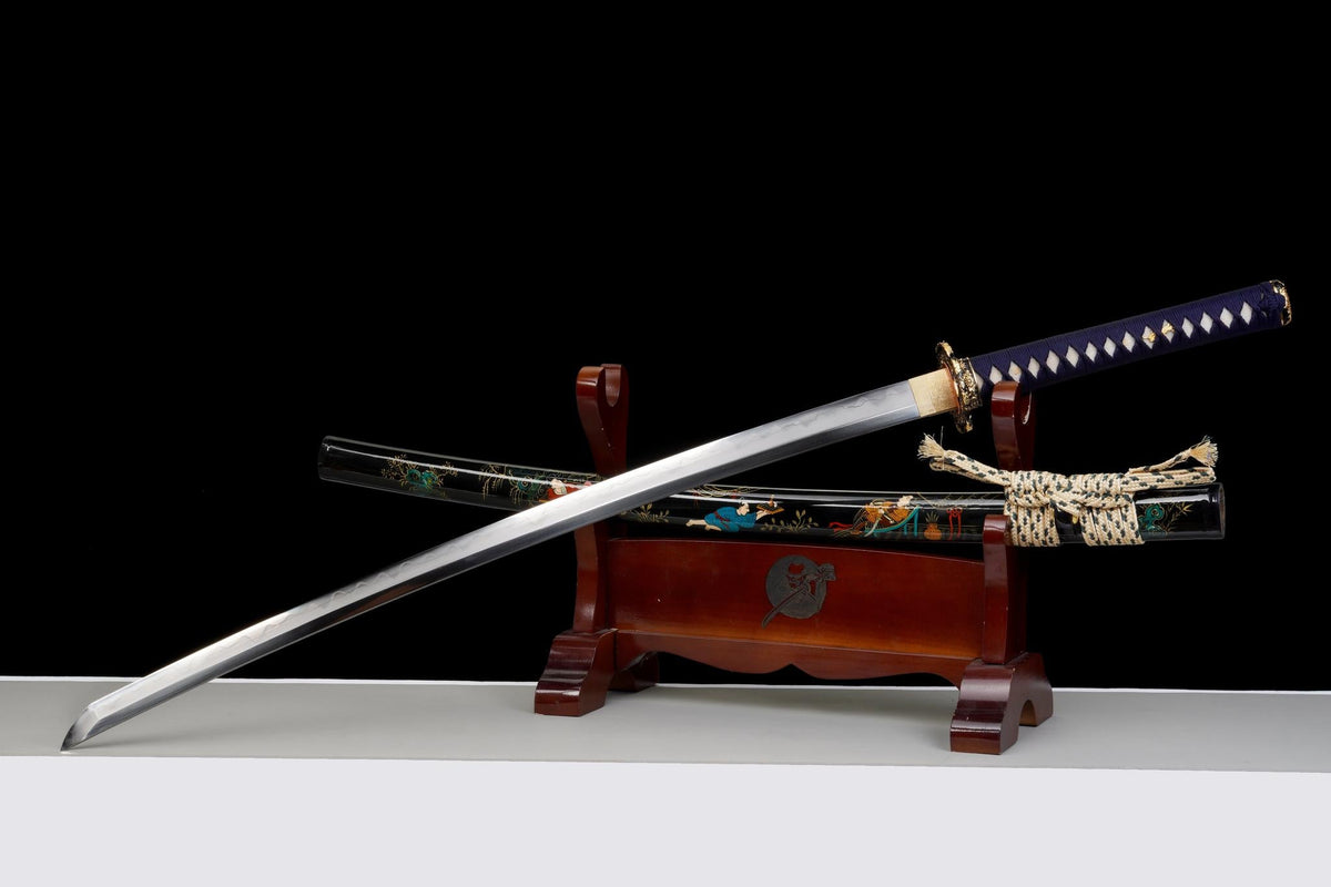 Edo no Hana 江戸の花 Katana, San-Mai Blade – view 3