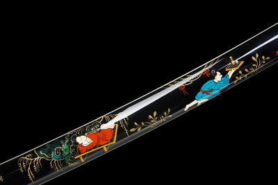 Edo no Hana 江戸の花 Katana, San-Mai Blade – view 15