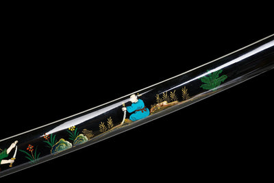 Edo no Hana 江戸の花 Katana, San-Mai Blade – view 17