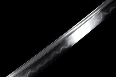 Kurenai no Kaze 紅の風刀 Katana – Crimson Wind, Hand-Forged Damascus – view 11
