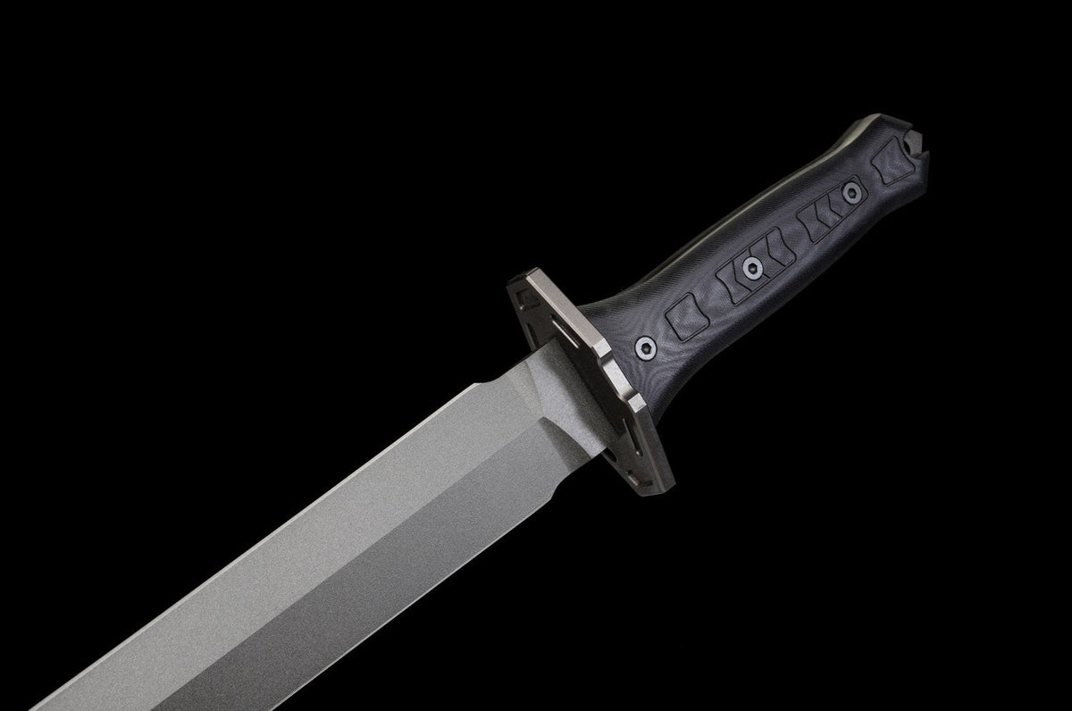 Carbon Viper Short Sword – SK5 Steel, G10 Handle – view 16