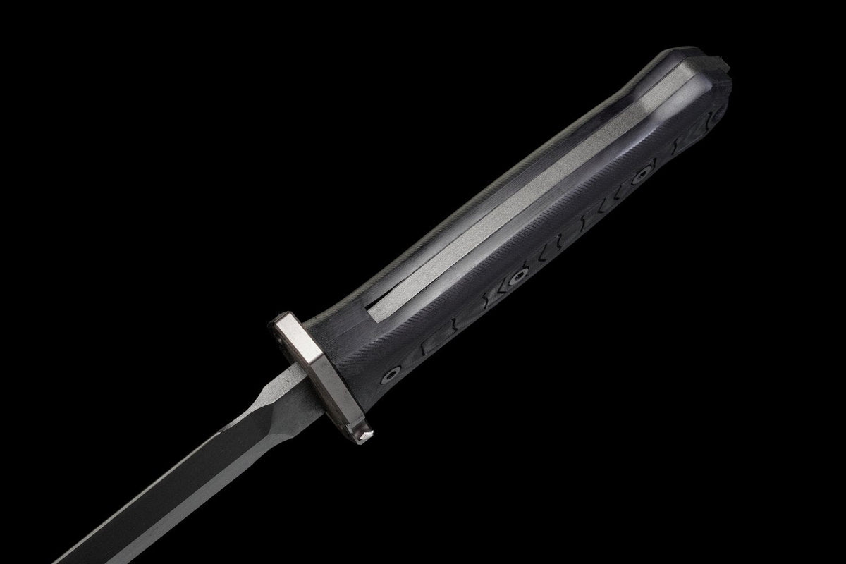 Carbon Viper Short Sword – SK5 Steel, G10 Handle – view 19
