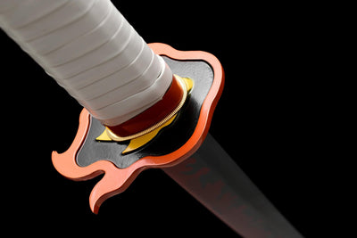 Rengoku Katana – Demon Slayer-Inspired Replica, 1060 Steel – view 9