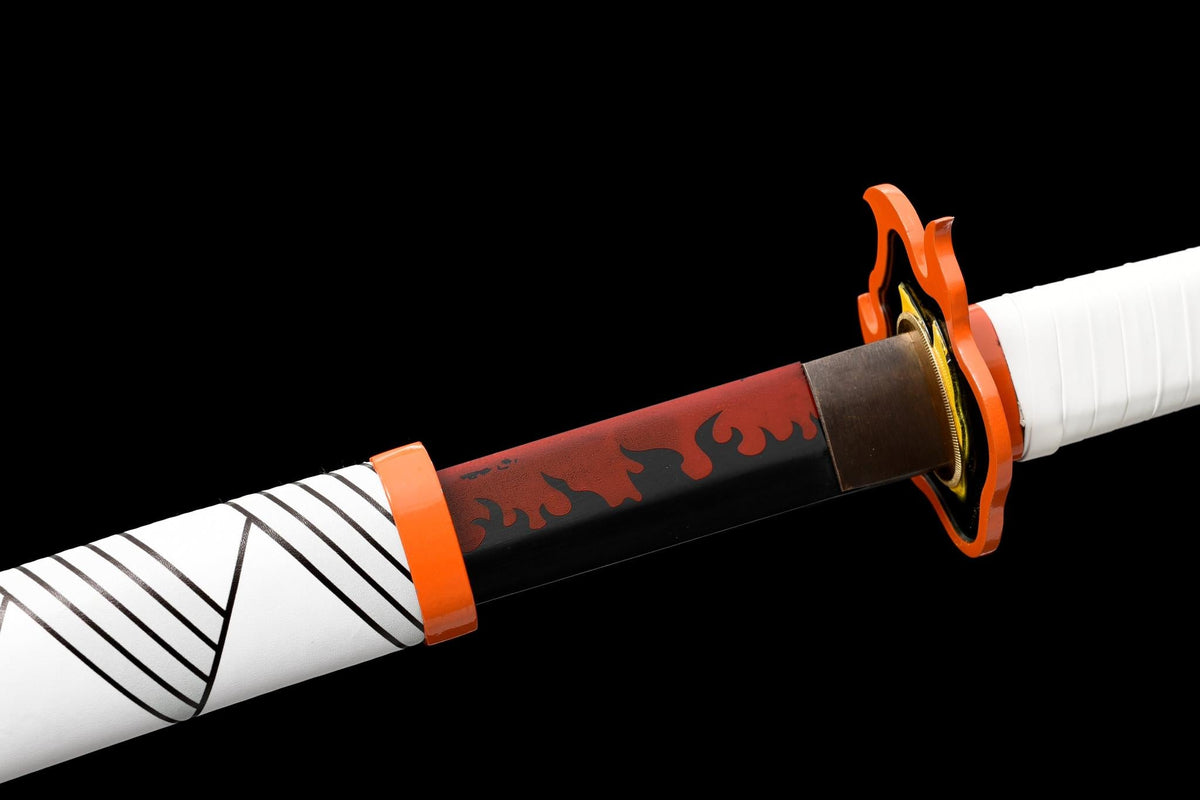 Rengoku Katana – Demon Slayer-Inspired Replica, 1060 Steel – view 14