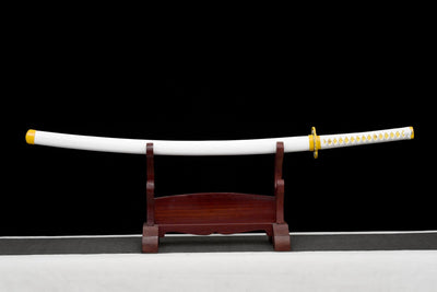 Zenitsu Katana — Demon Slayer-Inspired Replica, 1060 Steel – view 4
