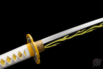 Zenitsu Katana — Demon Slayer-Inspired Replica, 1060 Steel – view 7