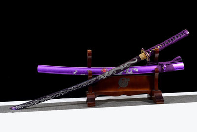 Shiryū no Yaiba 紫龍の刃 Katana, Purple Dragon – view 4