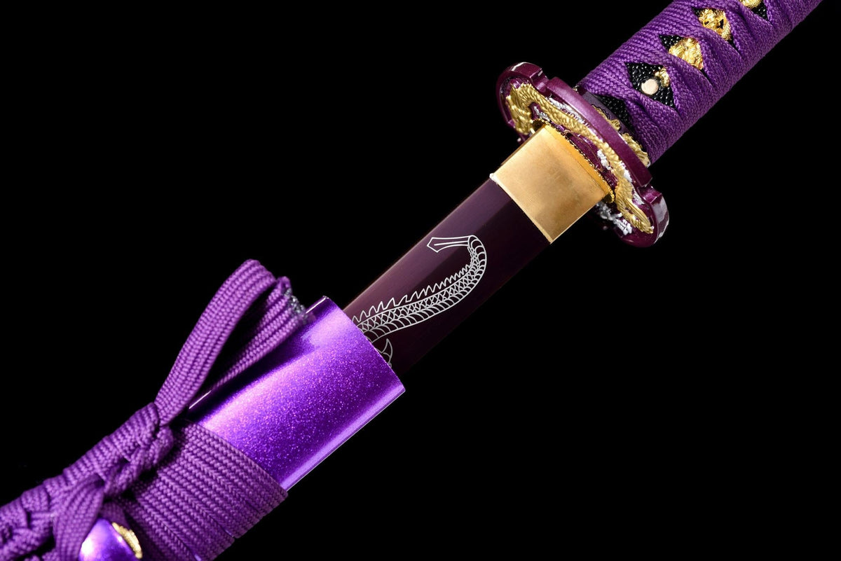Shiryū no Yaiba 紫龍の刃 Katana, Purple Dragon – view 12