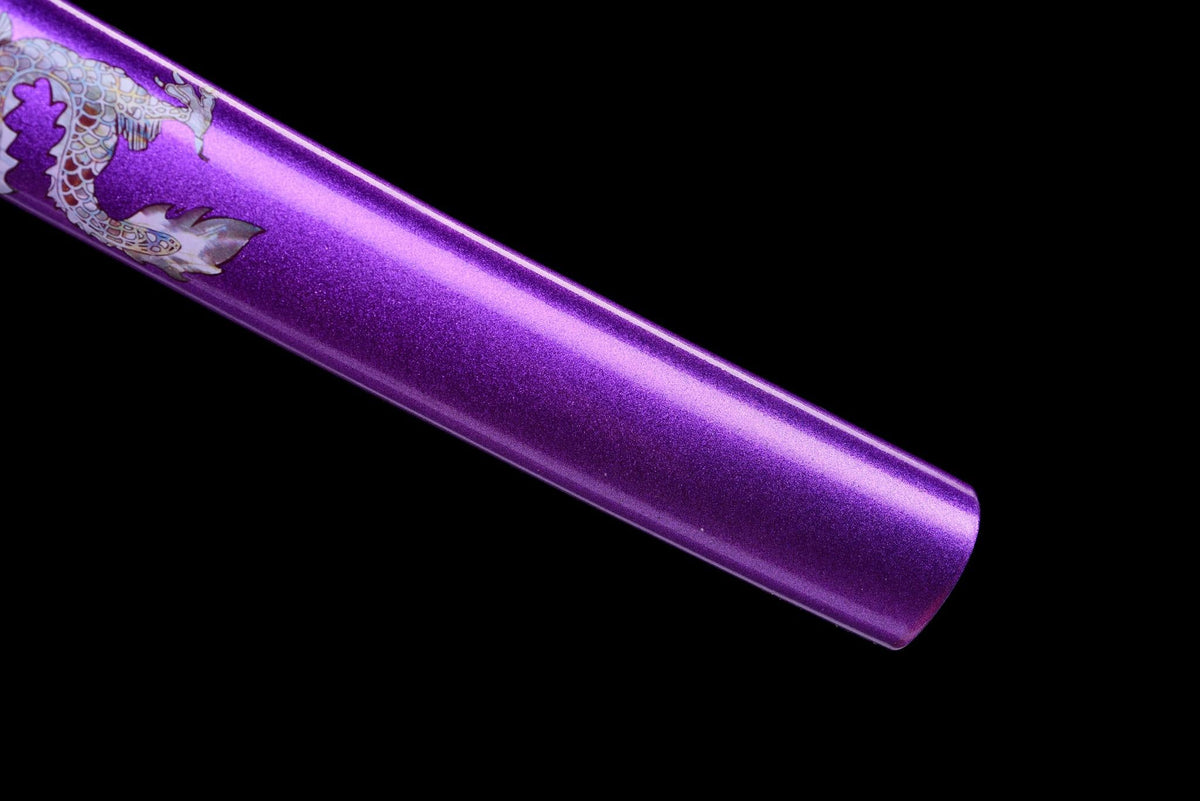 Shiryū no Yaiba 紫龍の刃 Katana, Purple Dragon – view 16
