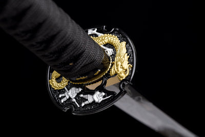 Hakuryū-tō 白龍刀 Katana — 1060 Steel, White Dragon – view 12