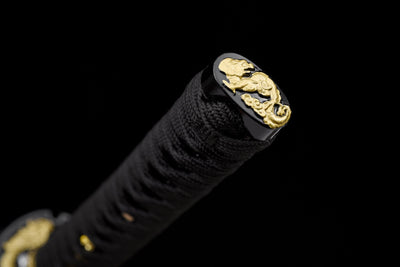 Hakuryū-tō 白龍刀 Katana — 1060 Steel, White Dragon – view 17
