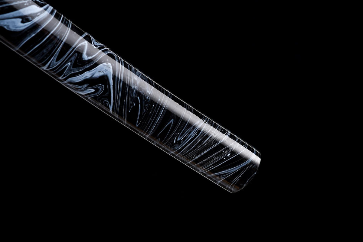 Kurochō 黒蝶 Katana – Black Butterfly, Engraved Black Blade – view 14