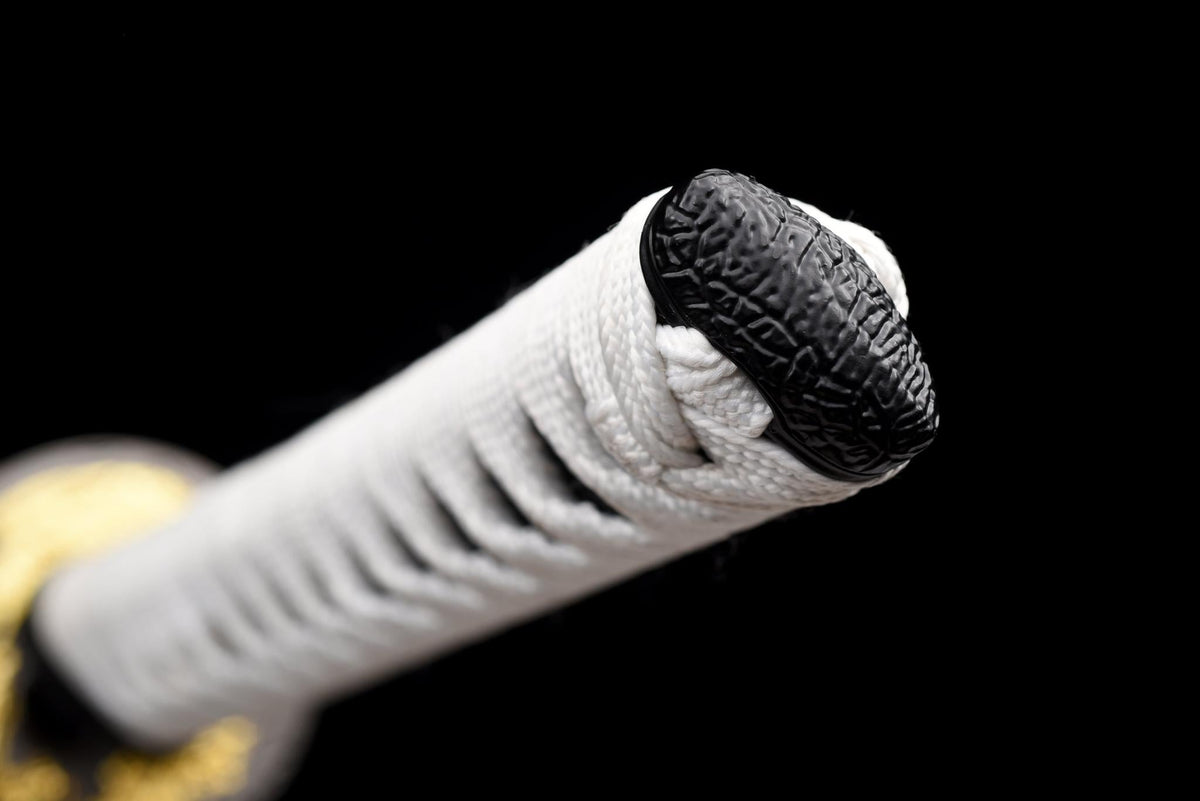 Kurochō 黒蝶 Katana – Black Butterfly, Engraved Black Blade – view 16